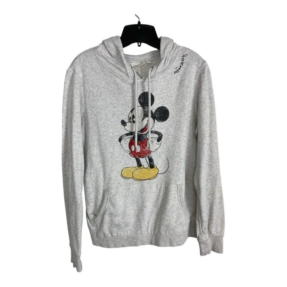 Disney Light Gray Mickey Mouse Hoodie